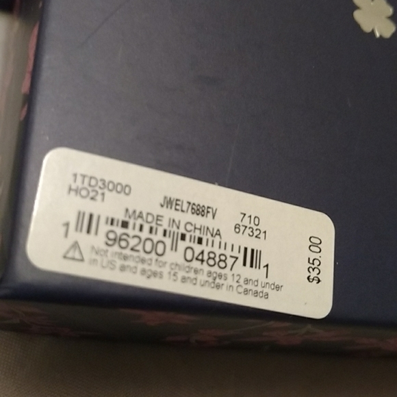 Lucky Brand brassy golden gem detailed - Picture 4 of 4